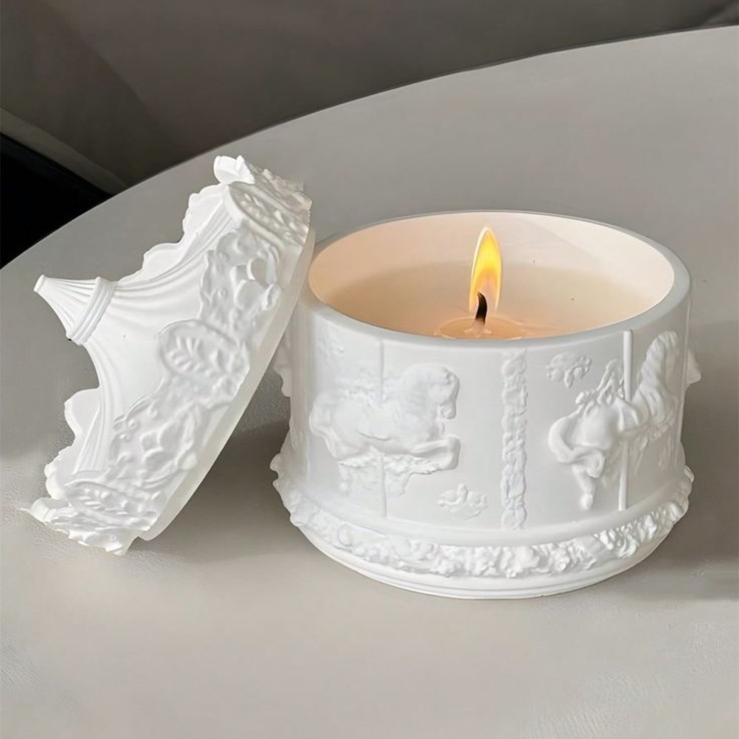 Heavenly Cherub Candle